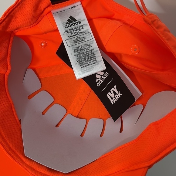 Ivy Park ? Beyonce Adidas electric orange cap main image 8